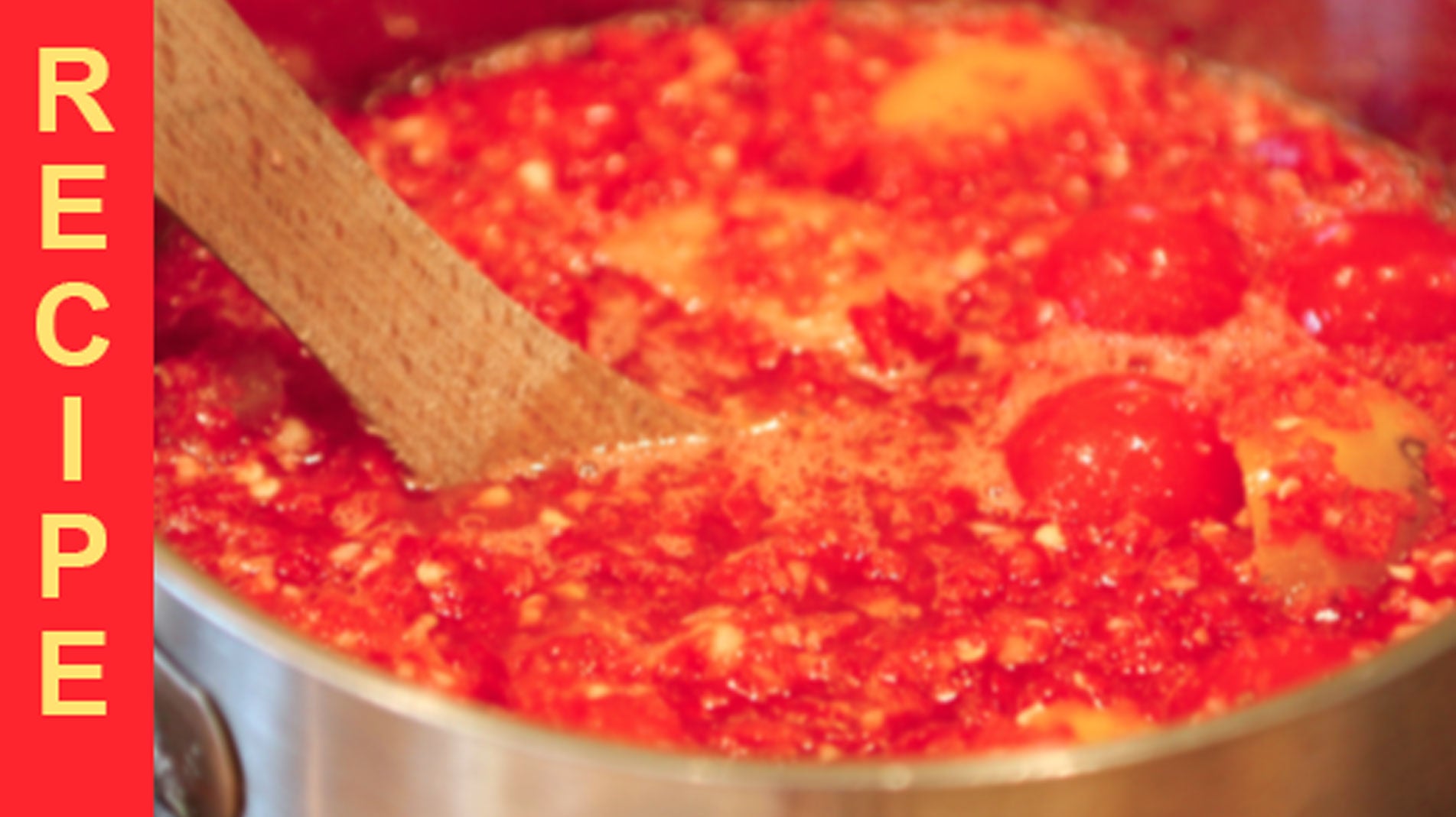 Haxnicks recipe for gardeners the best ever home grown Chilli jam