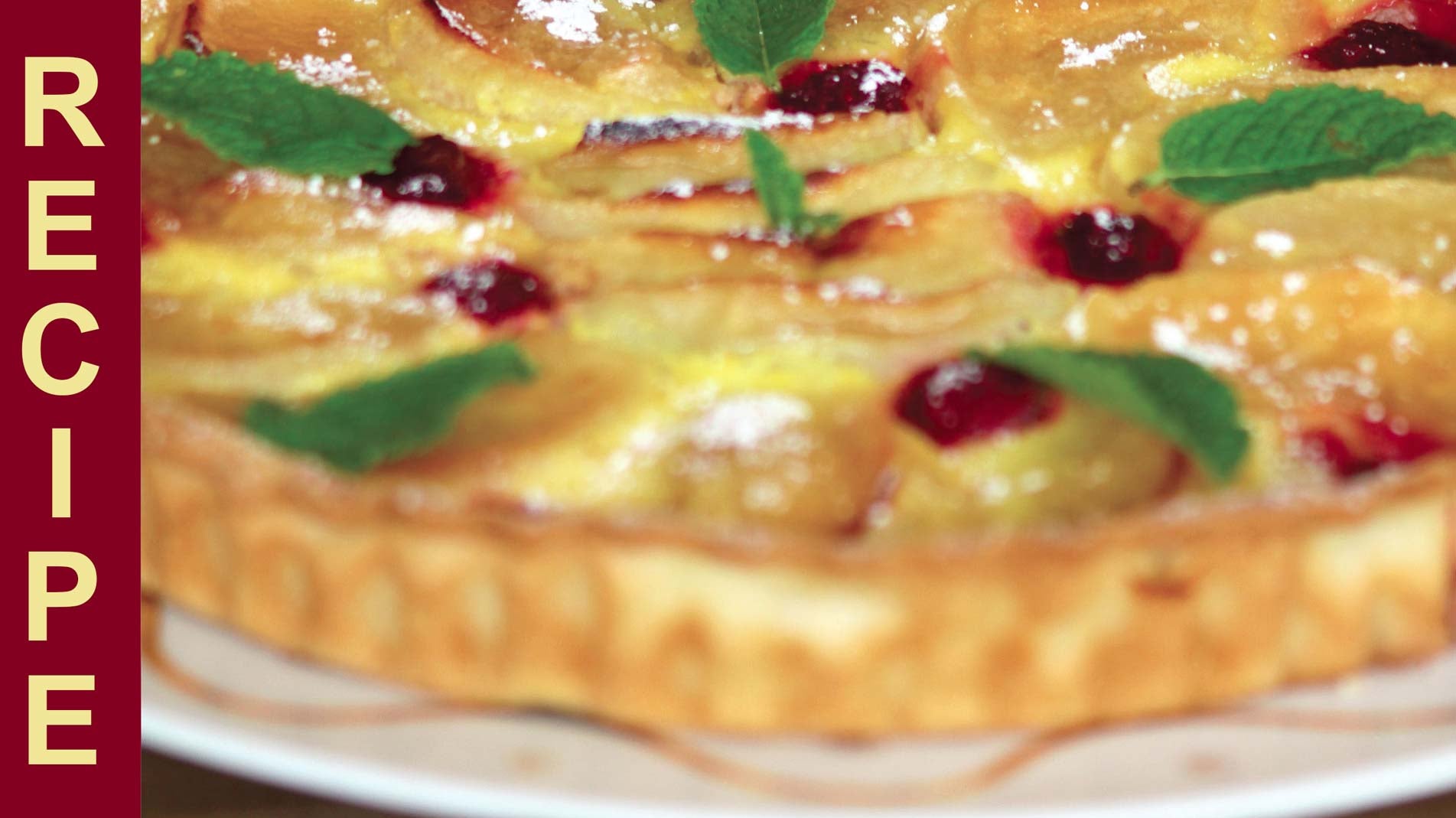 Haxnicks Recipes for gardeners - tarte francaise delicious easy tart to use up windfall apples