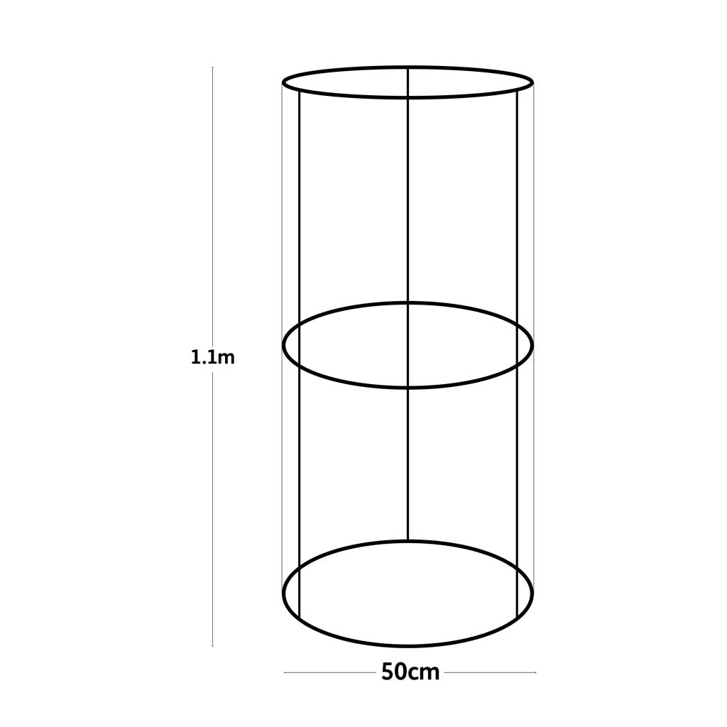 Line Diagram of Haxnicks GTwist Up Tomato Cloche