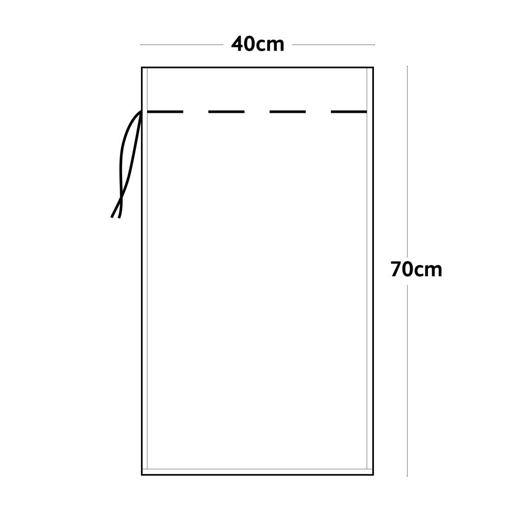 Line diagram of Vegetable Sack