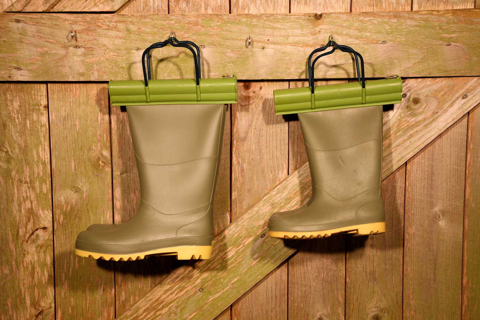 Haxnicks- BootClamp - in use hung up in shed