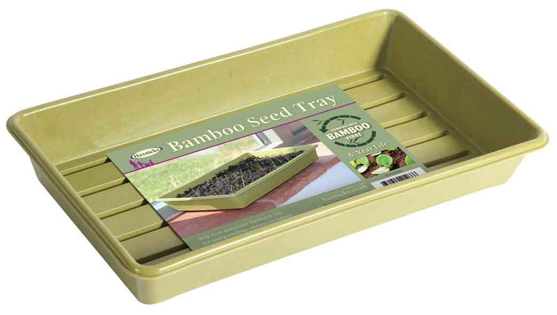 Haxnicks- Bamboo Seed Tray Sage Green - packshot