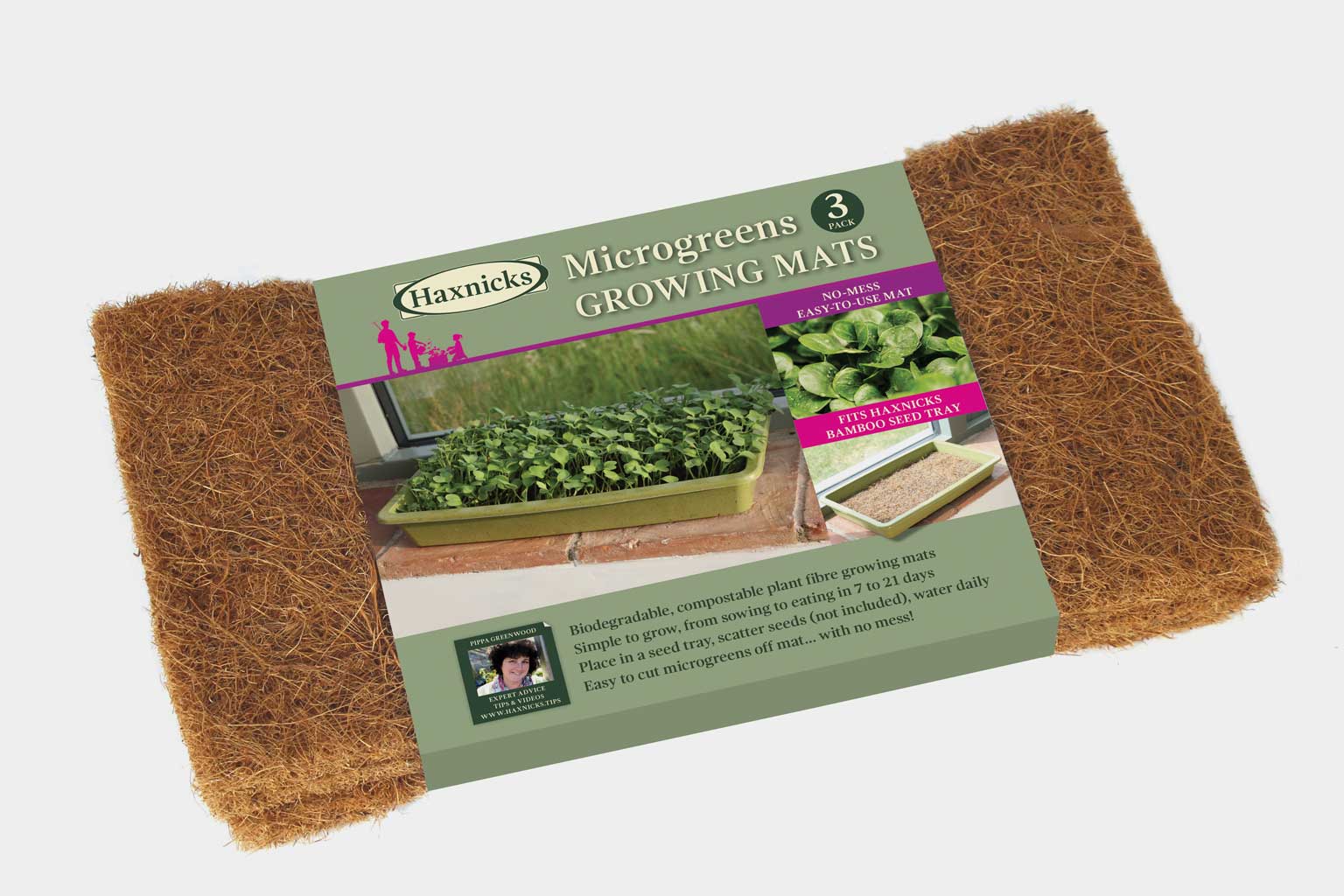 Haxnicks- Microgreens Mats (3 pack) - packshot