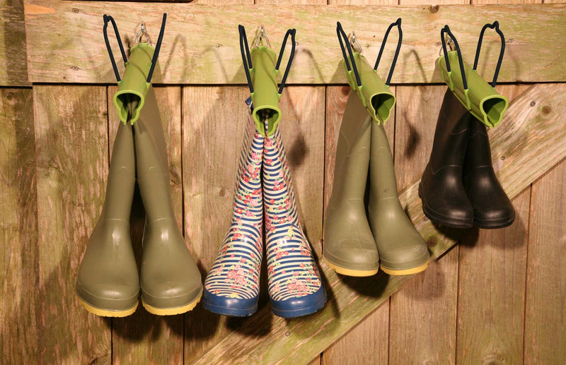 Haxnicks Bootclamp the perfect way to store & carry wellies sum boots  