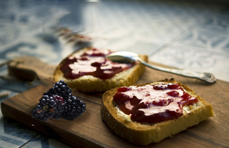 Haxnicks recipes for gardeners the best easy bramble jelly jam