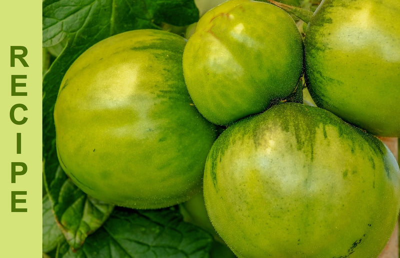 Haxnicks recipes for gardeners easy green tomato and apple chutney best way to use unripe green tomatoes