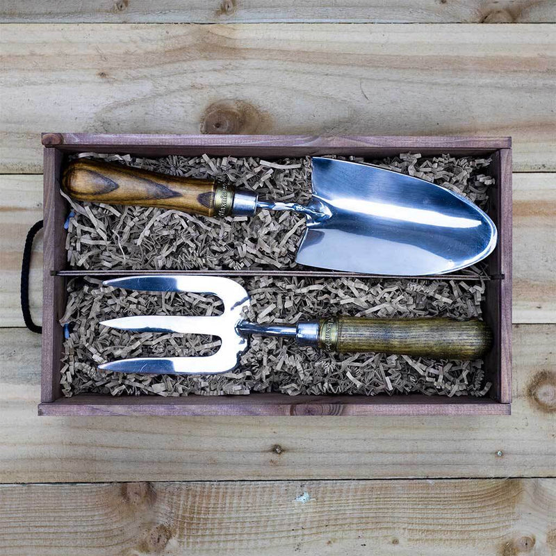 Vintage Ash Gardening Hand Tool Gift Set