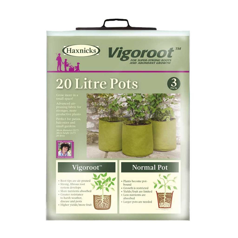 Vigoroot Pots  (3 pack) - Haxnicks