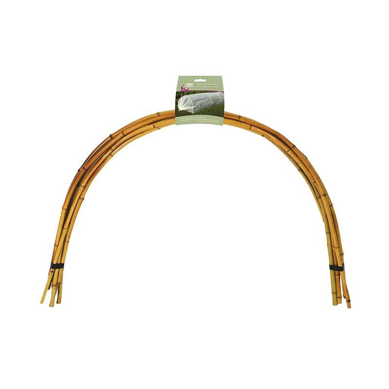 Haxnicks- Natural Bamboo Tunnel Hoops 6 Pack - packshot