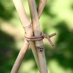 Slim Soft Tie Woody 8m - Haxnicks- in use on bamboo